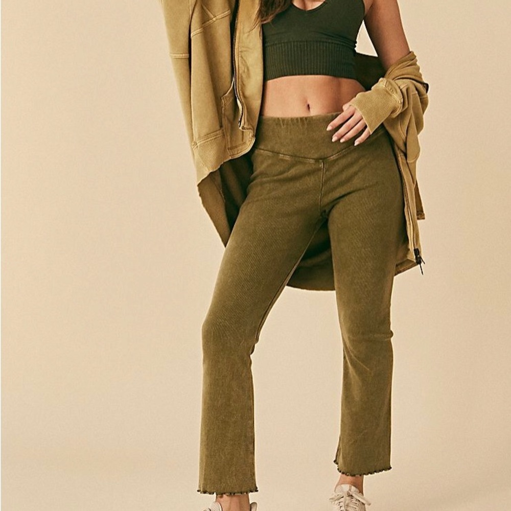 FreePeople Right-On Ribbed Pants - Picture 4 of 8